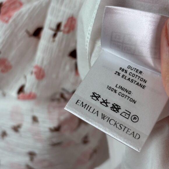 Emilia Wickstead Mona Floral Mini Dress - Picture 4 of 9